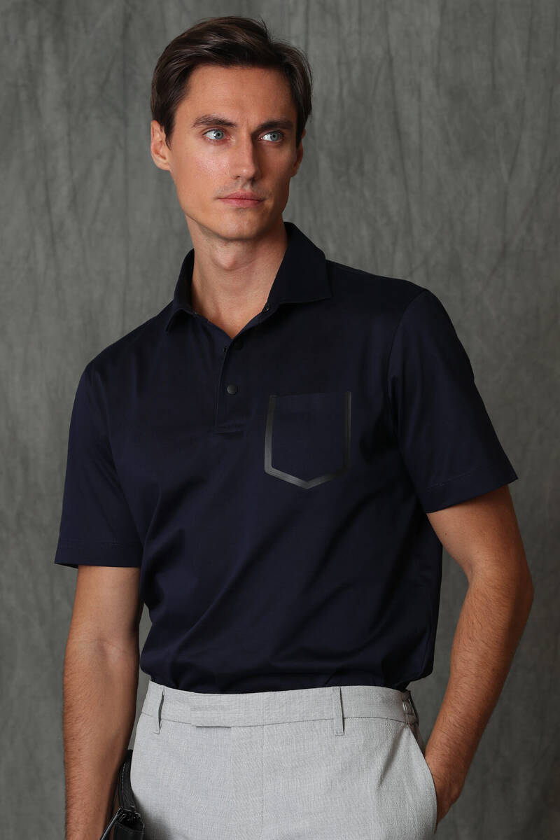 Hope Smart Erkek Polo Tişört Lacivert - 5