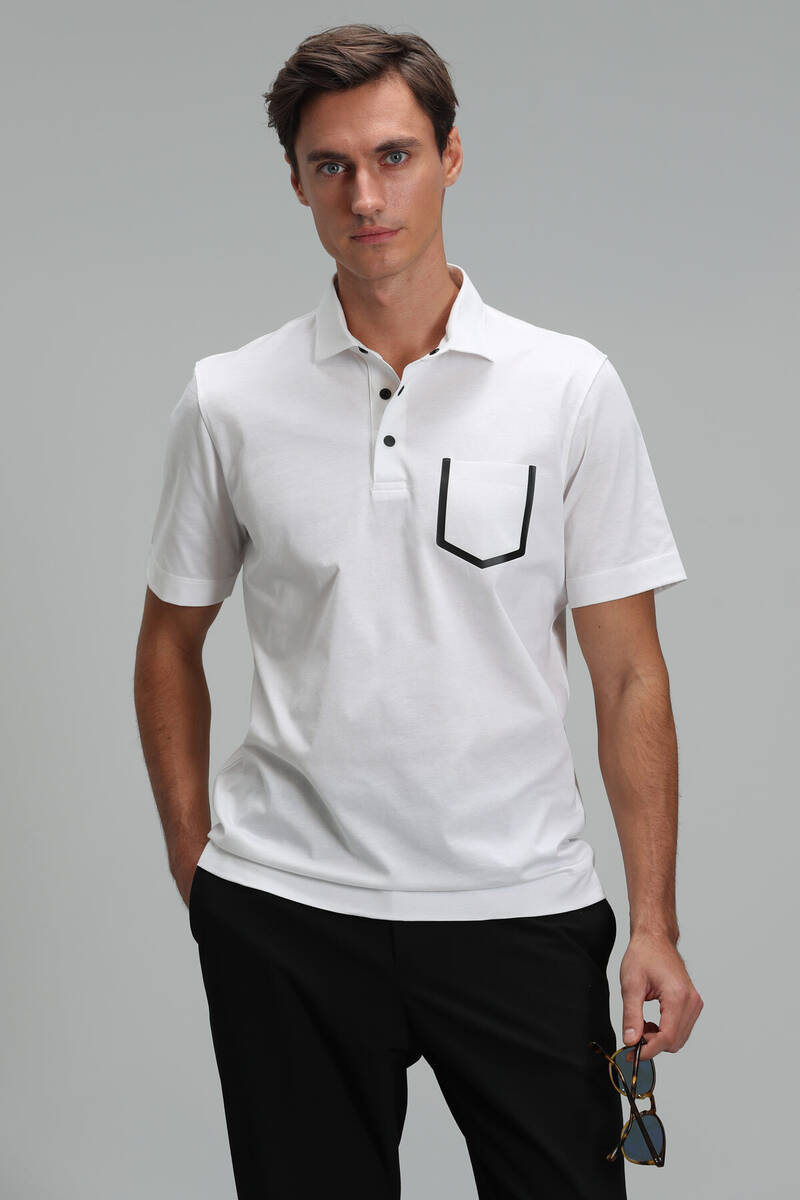 Hope Smart Men's Polo T-Shirt Off White - 1