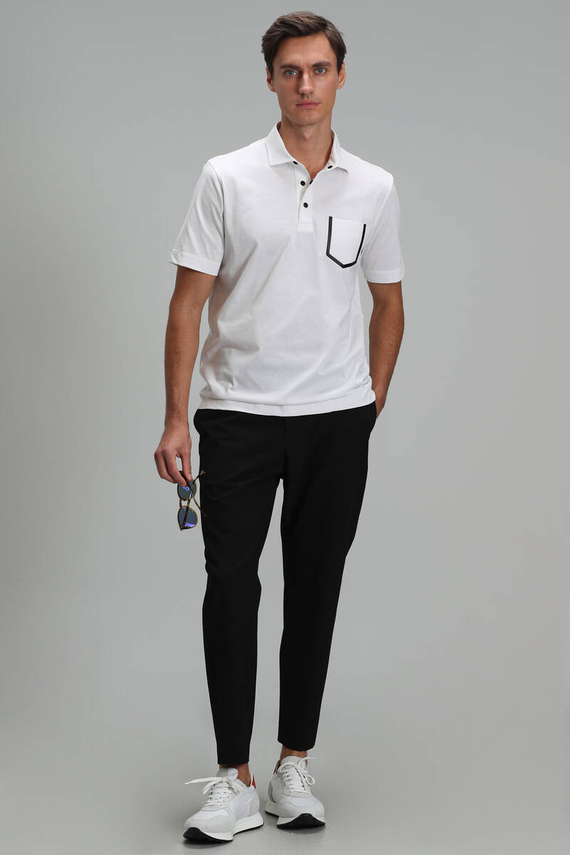 Hope Smart Men's Polo T-Shirt Off White - 2