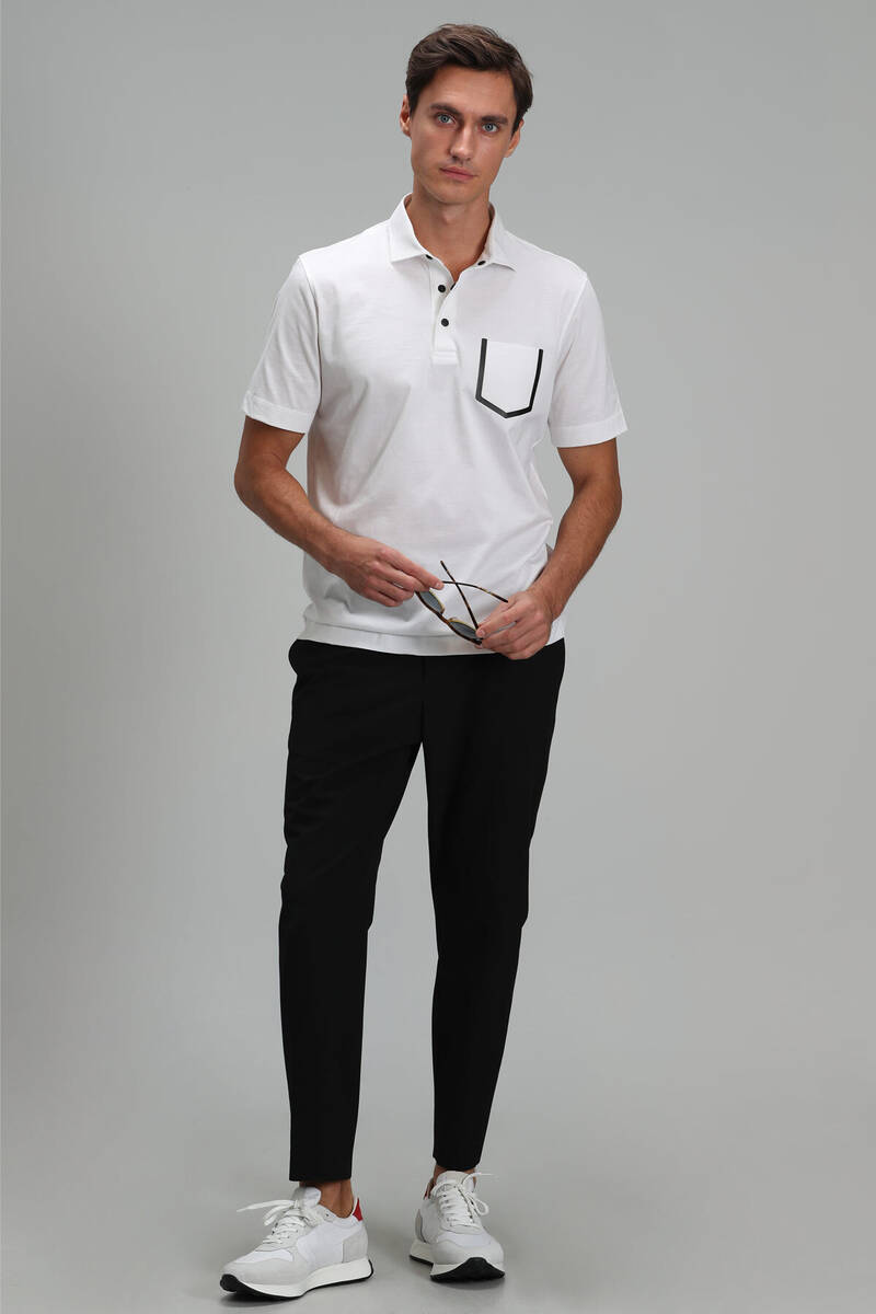 Hope Smart Men's Polo T-Shirt Off White - 5