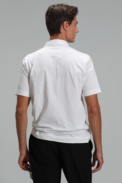 Hope Smart Men's Polo T-Shirt Off White - 6