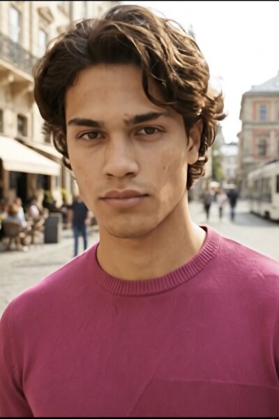 Hugo Crew Neck Men's Knitwear Sweater Pink - 6