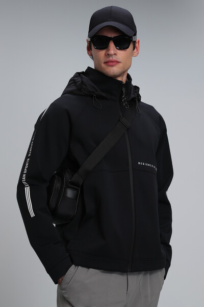 Ice Tracksuit Top Black - 4