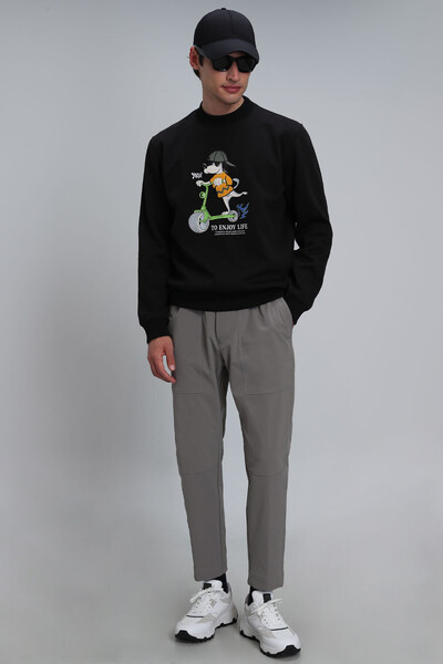 Igor Erkek Sweatshirt Siyah - 4