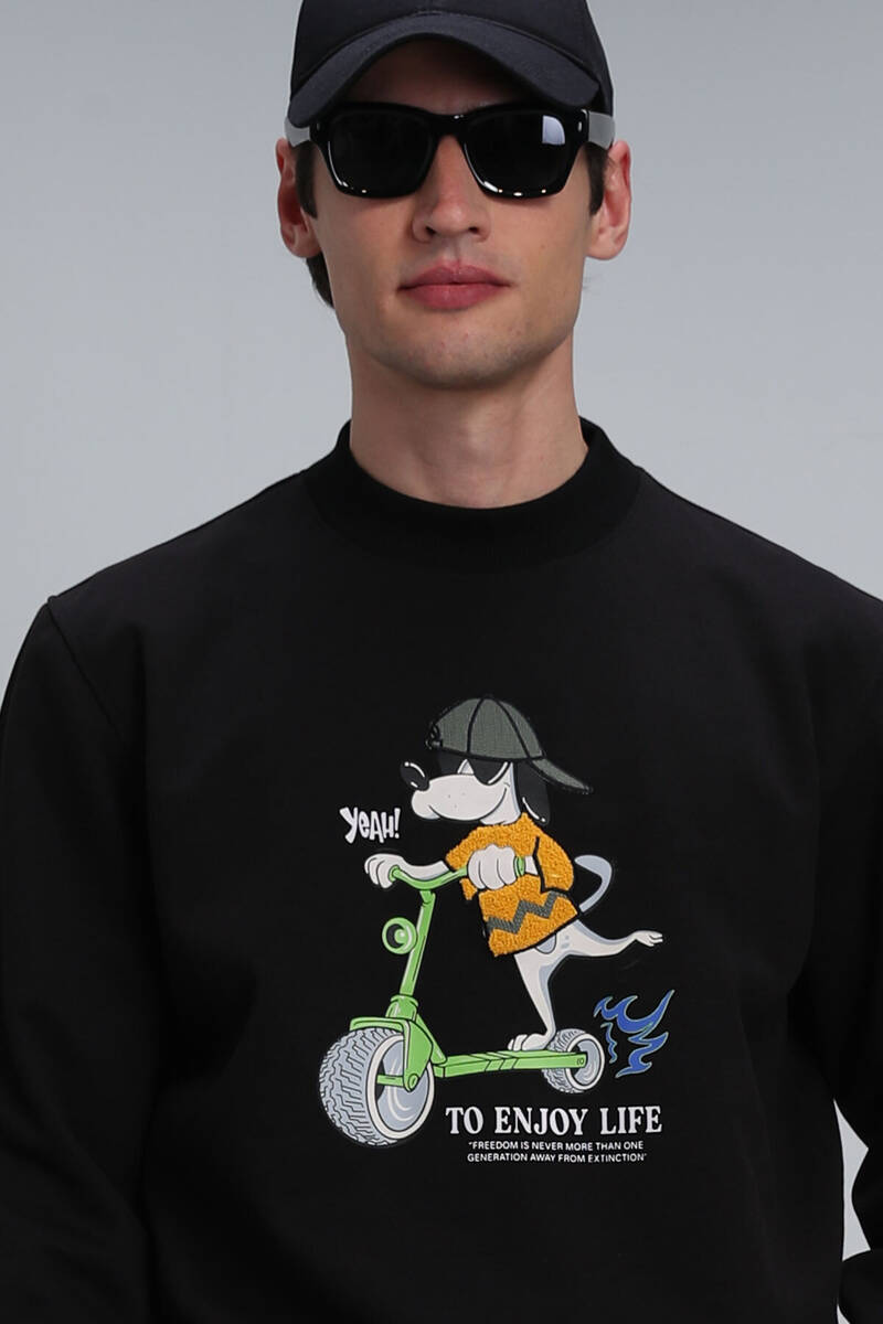 Igor Erkek Sweatshirt Siyah - 3