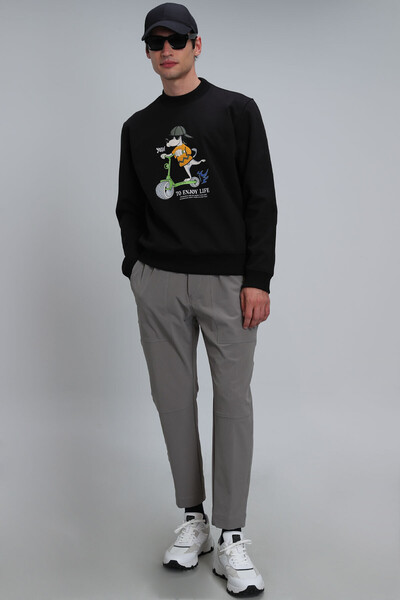 Igor Erkek Sweatshirt Siyah - 5