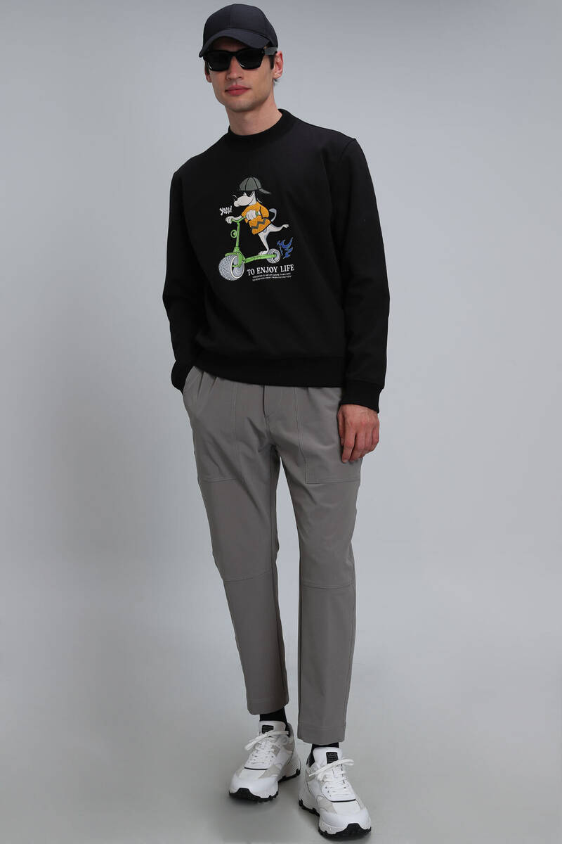 Igor Erkek Sweatshirt Siyah - 5
