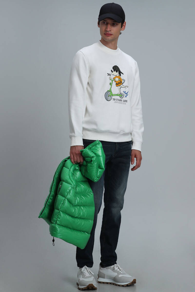 Igor Men's Sweatshirt Off White - 4