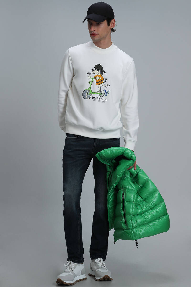 Igor Men's Sweatshirt Off White - 5