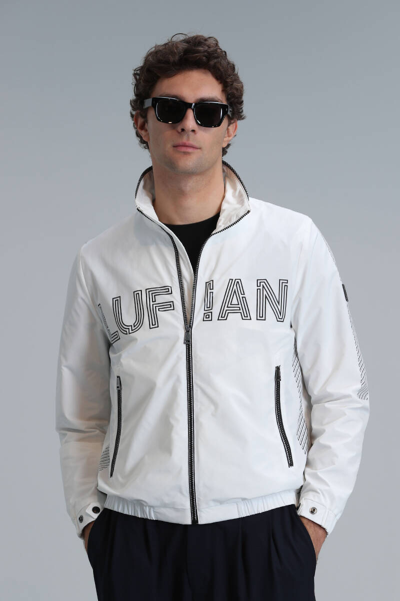 Jack Men's Coat White - 1