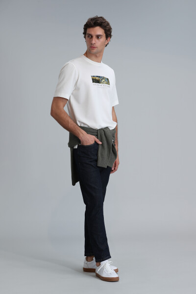 Jacob Smart Jean Erkek Pantolon Regular Fit Mavi - 4