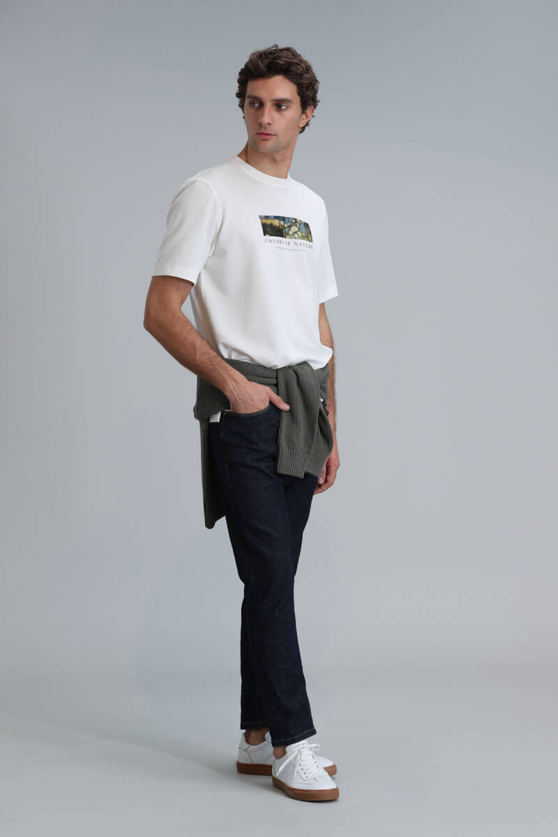 Jacob Smart Jean Erkek Pantolon Regular Fit Mavi - 4