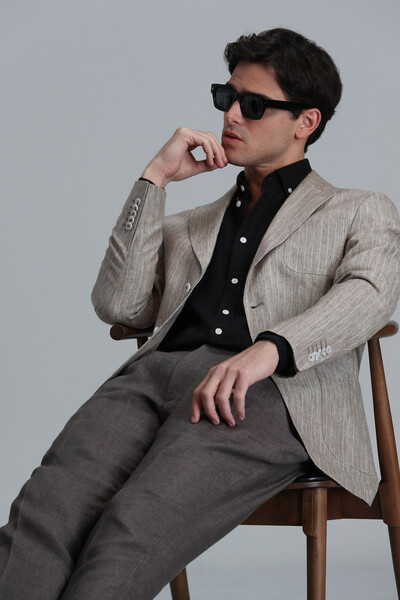 Jak Spor Erkek Blazer Ceket Slim Fit - 2