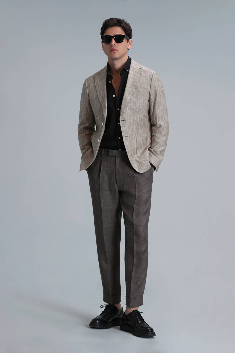 Jak Spor Erkek Blazer Ceket Slim Fit - 3