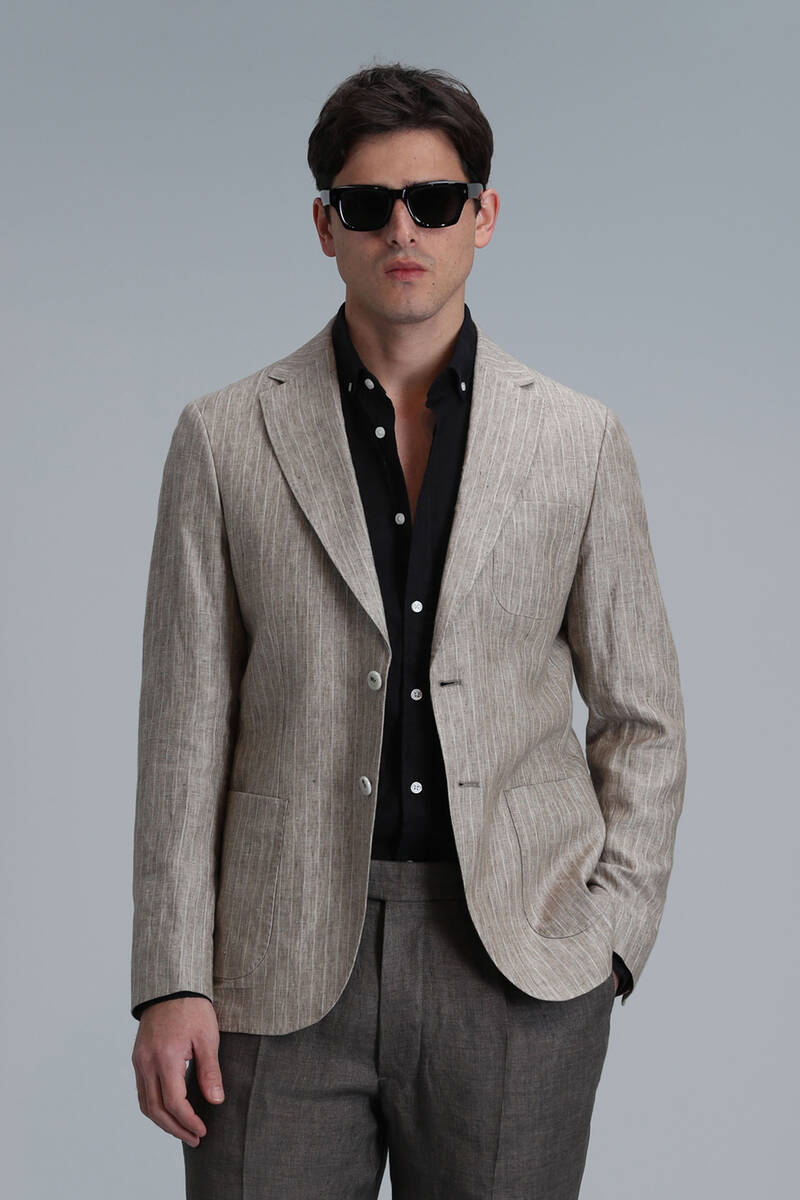 Jak Spor Erkek Blazer Ceket Slim Fit - 1