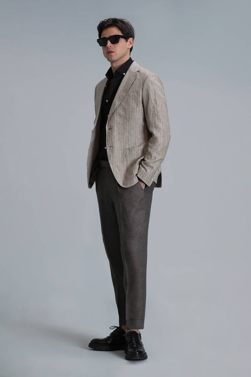 Jak Spor Erkek Blazer Ceket Slim Fit - 4