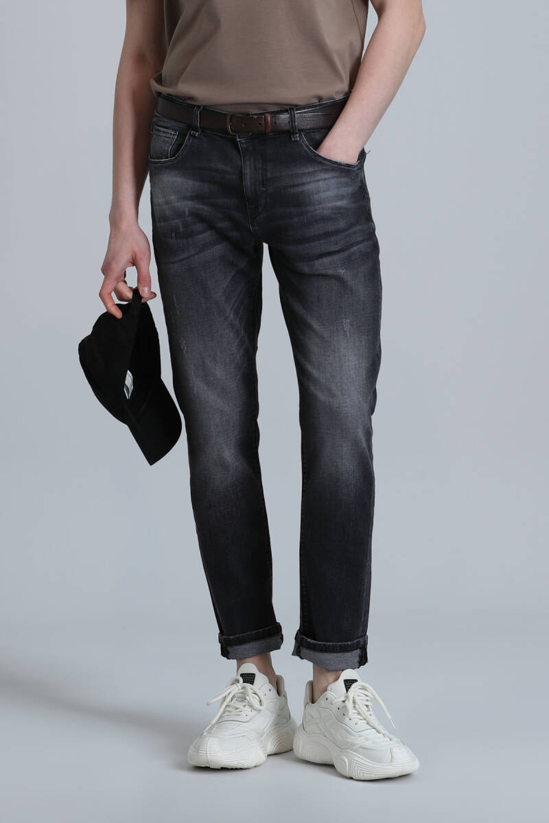 Jam Smart Jean Erkek Pantolon Slim Fit Gri - 2