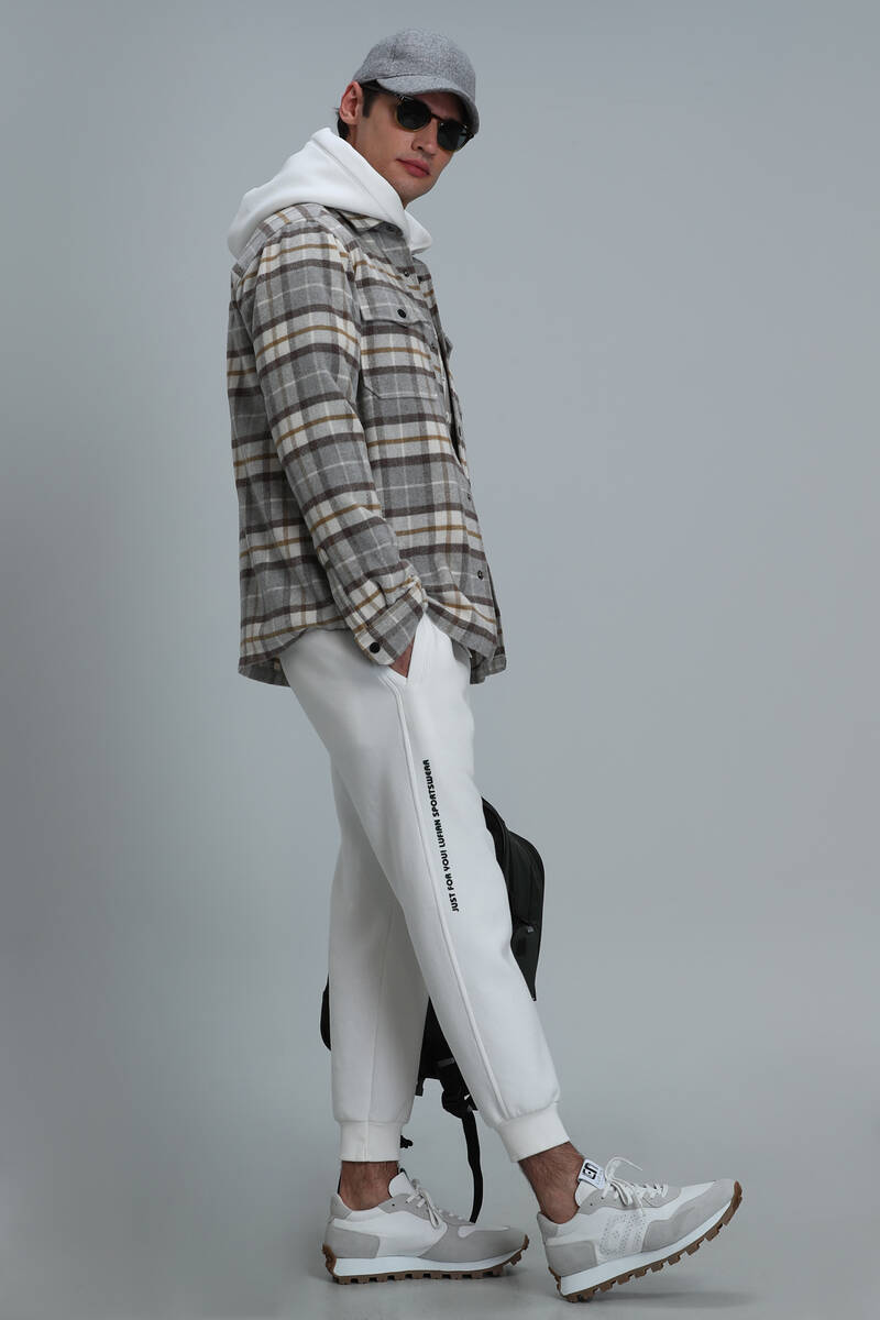 Jeremy Men's Sweatpants Off-White - 4