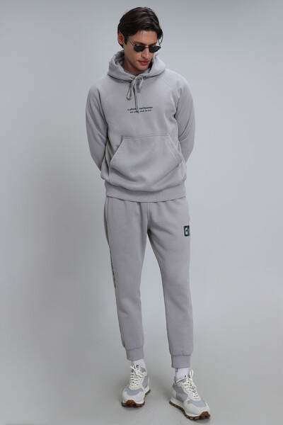 Jeremy Men's Sweatpants Light Gray - 3