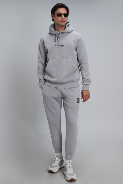 Jeremy Men's Sweatpants Light Gray - 4