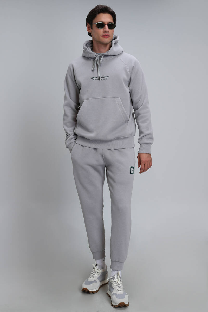 Jeremy Men's Sweatpants Light Gray - 4