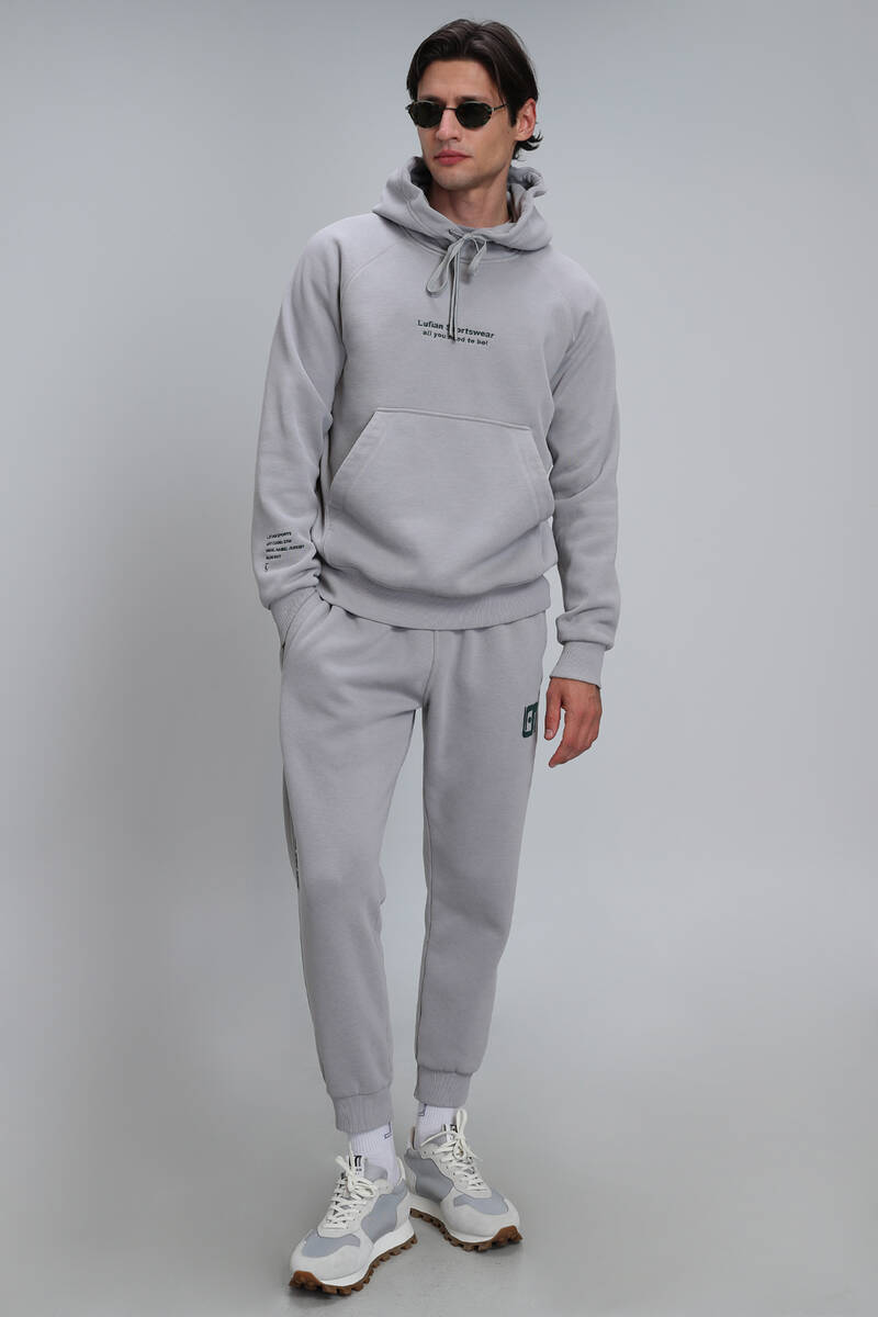 Jeremy Men's Sweatpants Light Gray - 5