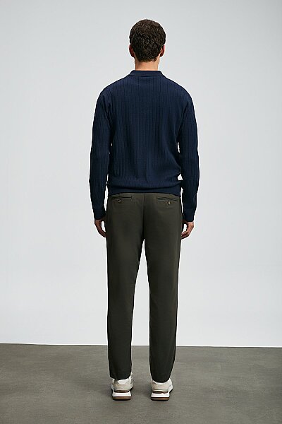 Josef Polo Men’s Sweater Navy - 6