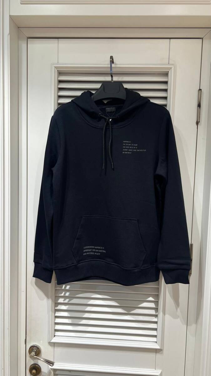 Juan Kapüşonlu Erkek Sweatshirt Siyah - 1