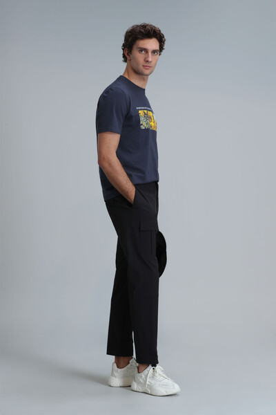 June Modern Grafik T- Shirt Antrasit - 4