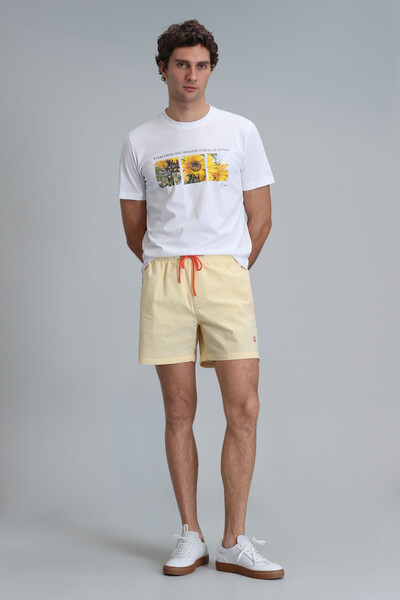 June Modern Grafik T- Shirt Beyaz - 2