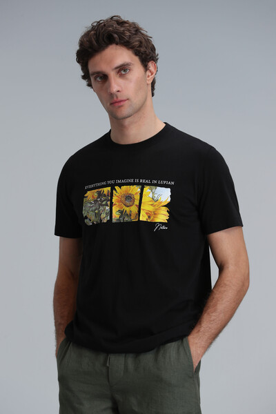 June Modern Graphic T-Shirt Black - 1