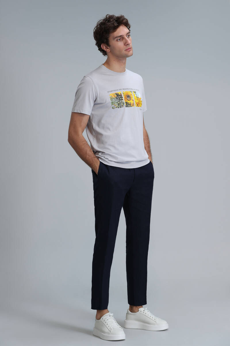 June Modern Graphic T-Shirt Stone - 2
