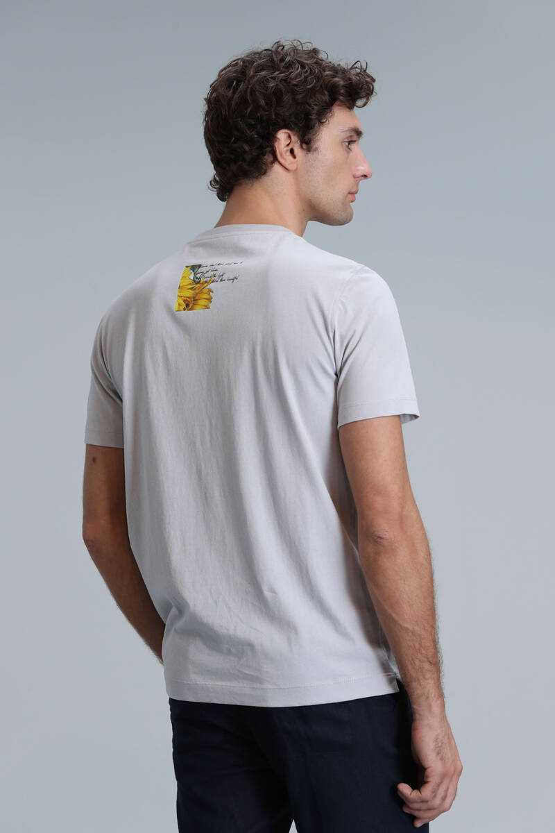 June Modern Graphic T-Shirt Stone - 6