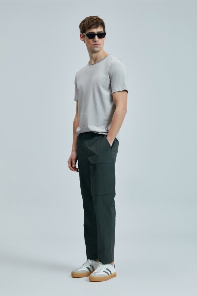 Junya Erkek Basic Tişört Bej - 4