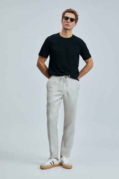 Junya Erkek Basic Tişört Siyah - 4