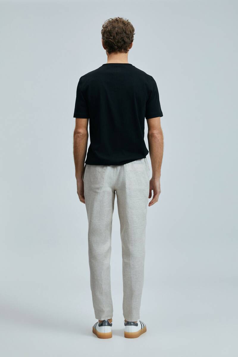 Junya Erkek Basic Tişört Siyah - 6