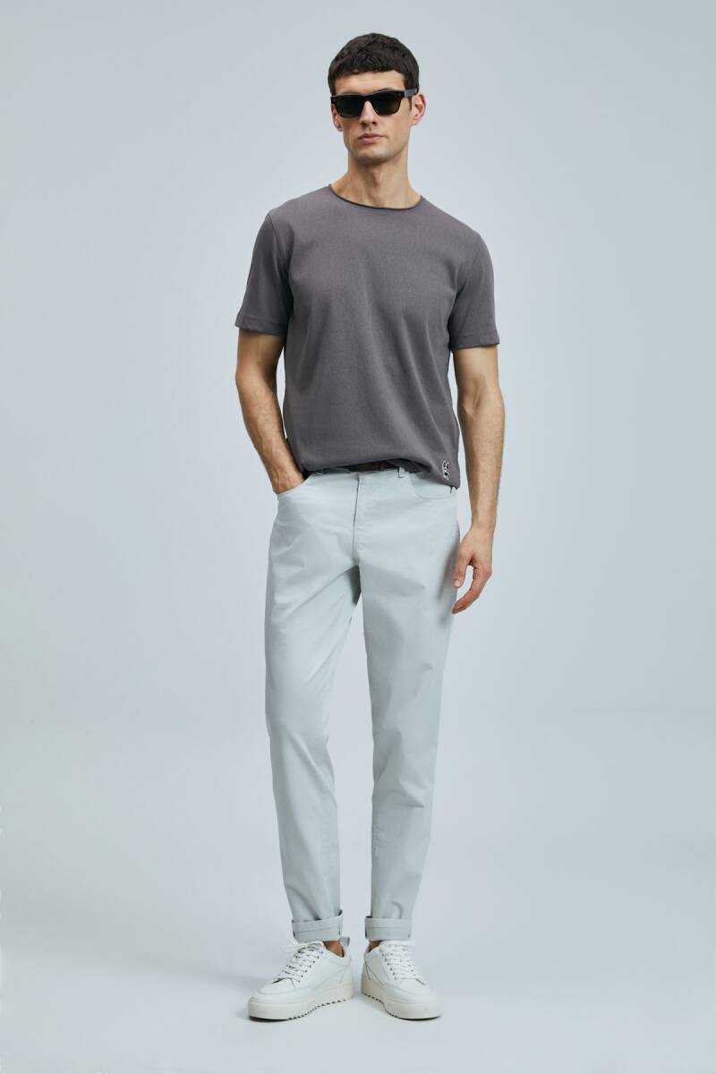 Junya Erkek Basic Tişört Vizon - 2