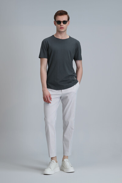 Junya Erkek Basic Tişört Yeşil - 4