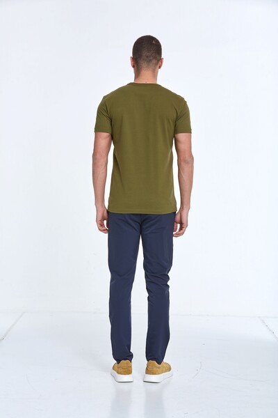 Kai Printed Men's T-Shirt Khaki - 5