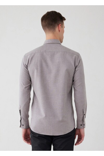 Kamoro Brown Pocket Detailed Shirt - 6