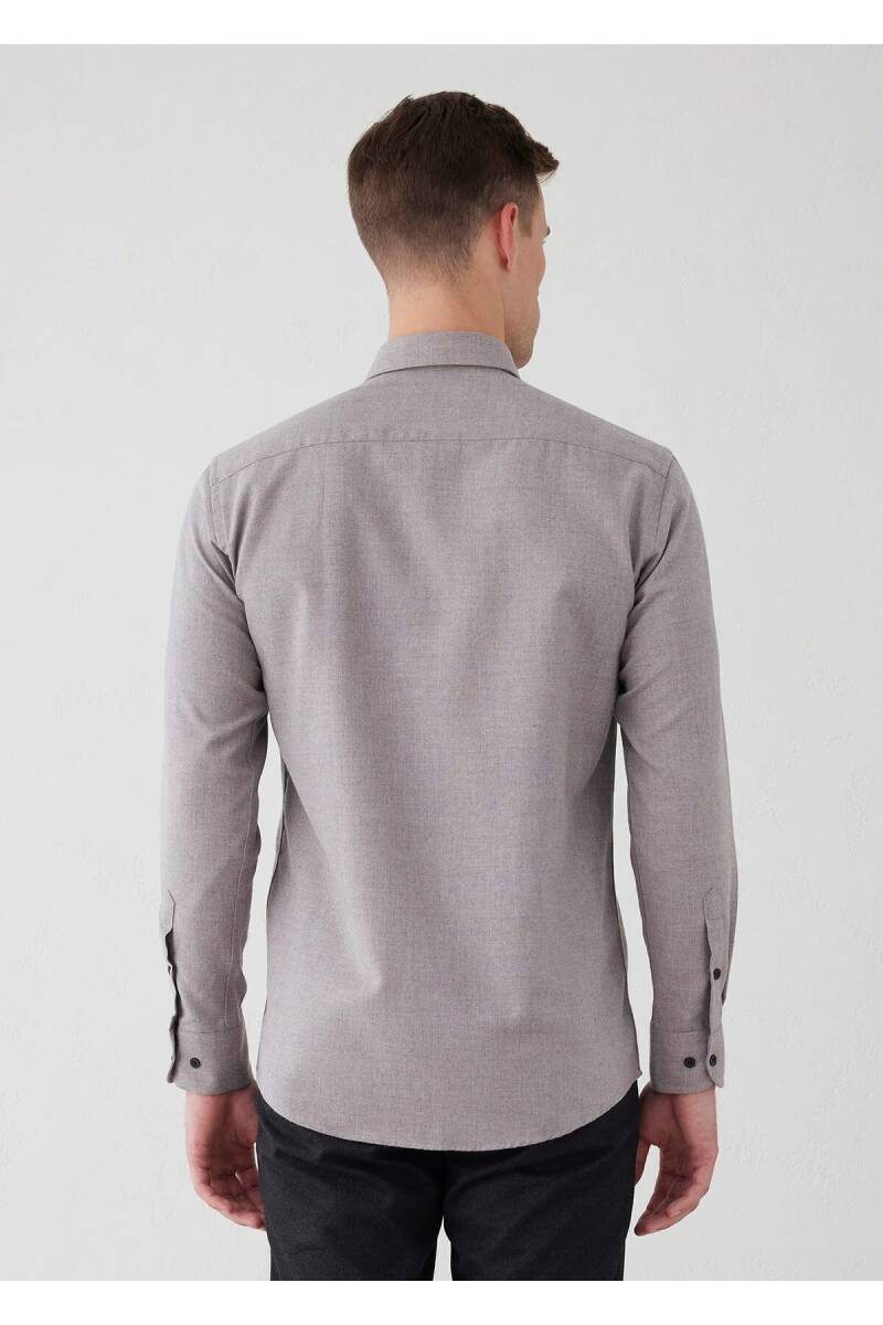 Kamoro Brown Pocket Detailed Shirt - 6
