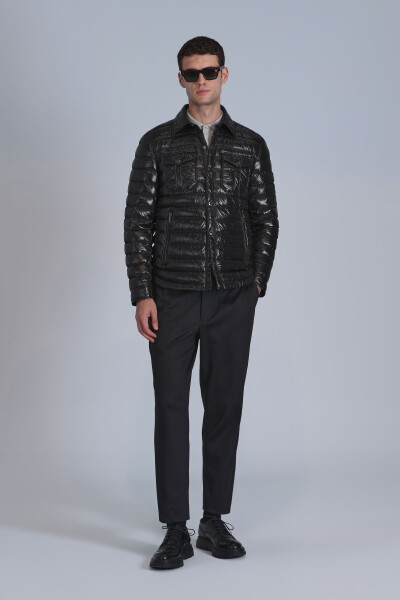 Kane Goose Down Men's Coat Black 