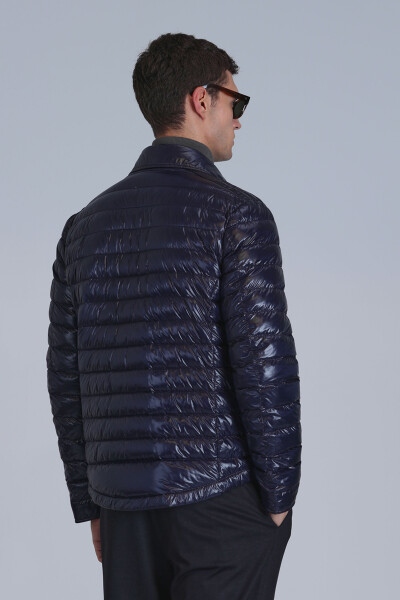 Kane Goose Down Men's Coat Navy Blue - 6