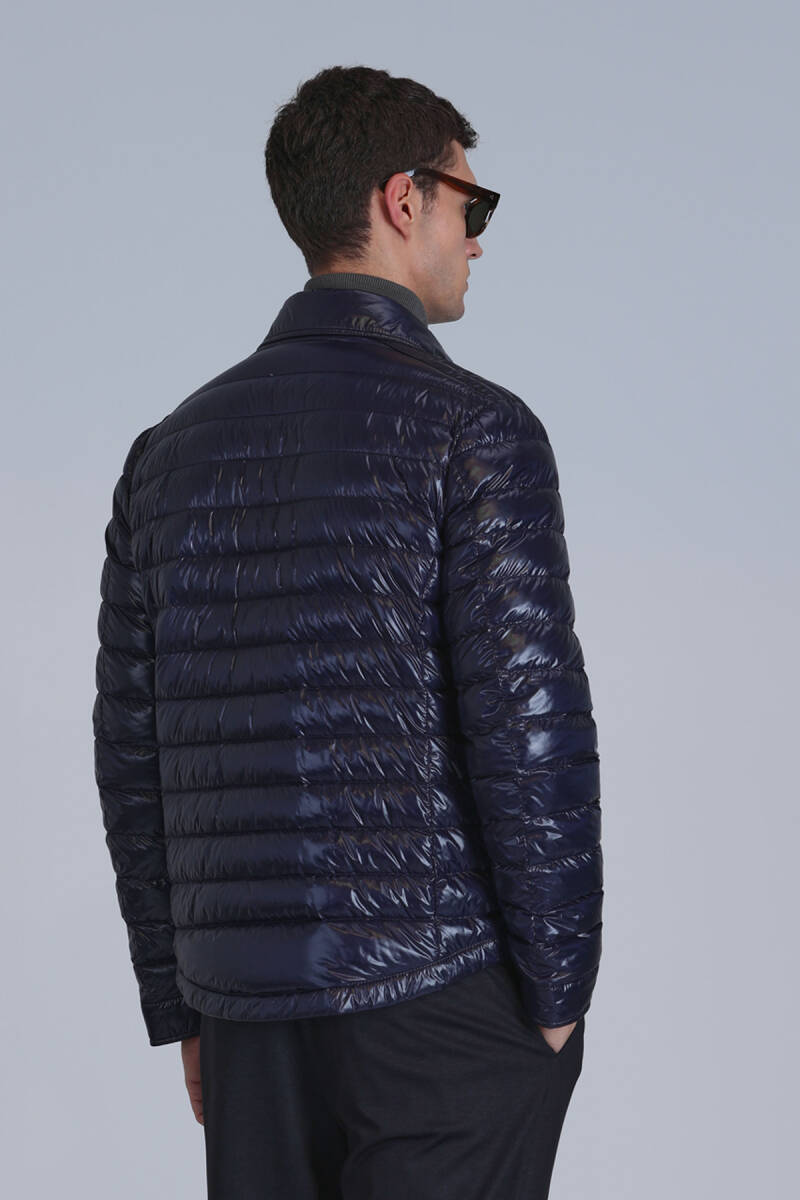 Kane Goose Down Men's Coat Navy Blue - 6