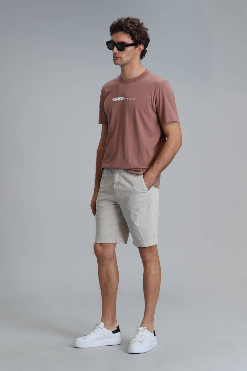 Kane Modern Graphic T-Shirt Cinnamon - 4