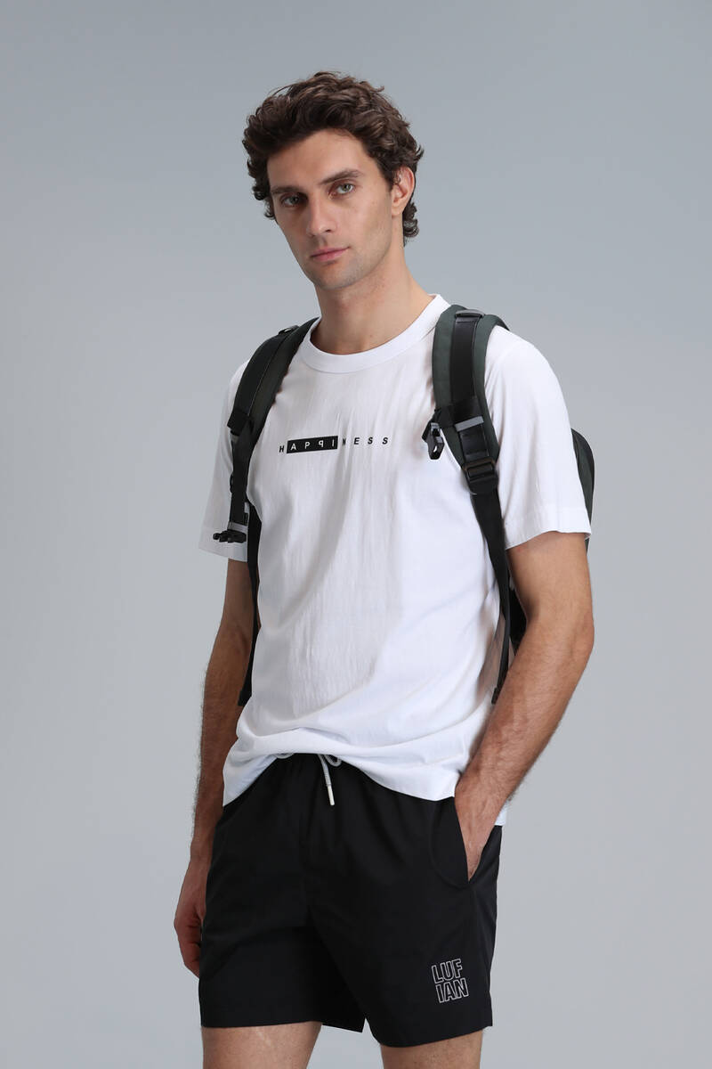 Kane Modern Graphic T-Shirt White - 3