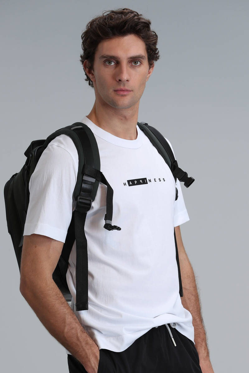 Kane Modern Graphic T-Shirt White - 1