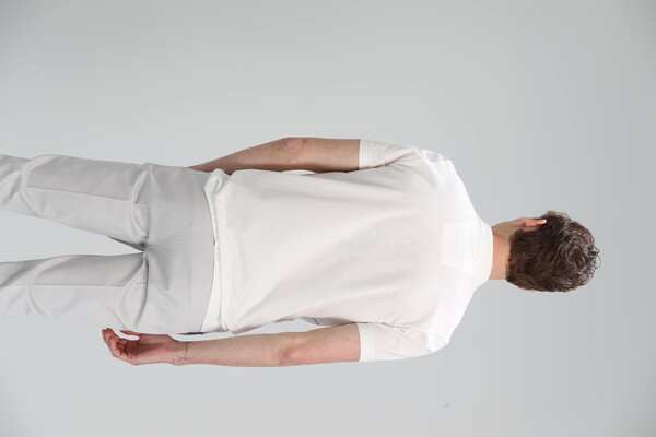 Каран мужская футболка с воротником поло - Thumbnail