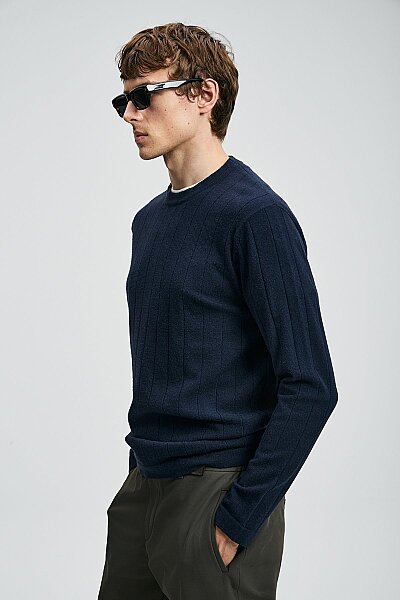 Kent Men’s Sweater Navy - 5