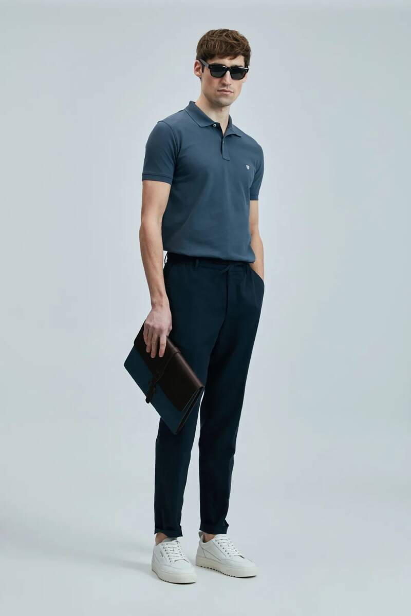 Laon Smart Erkek Polo Tişört Antrasit - 2